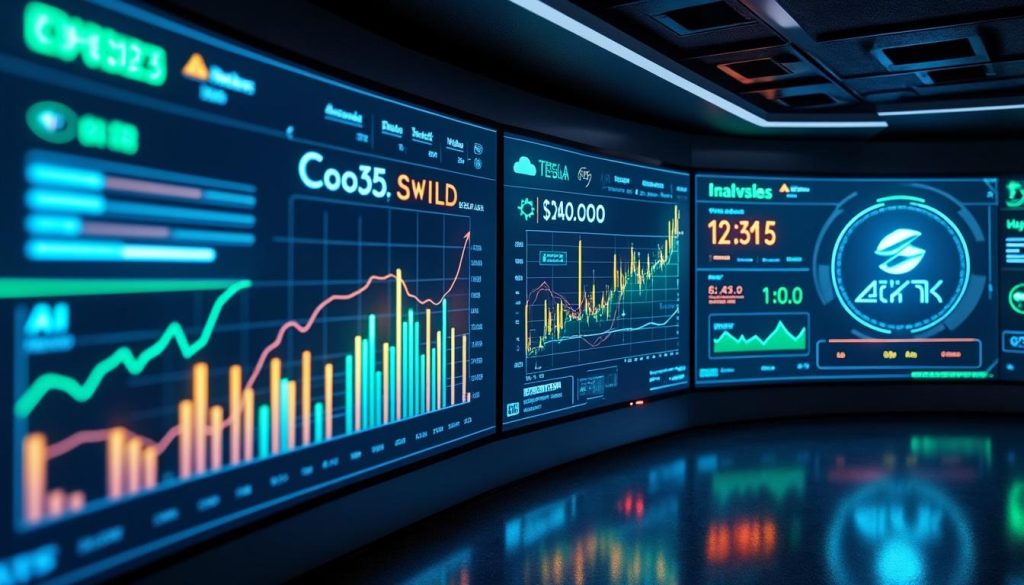 découvrez les décisions clés des analystes sur l'ia, mettant en avant un optimisme à court terme pour google et une revalorisation significative de tesla.