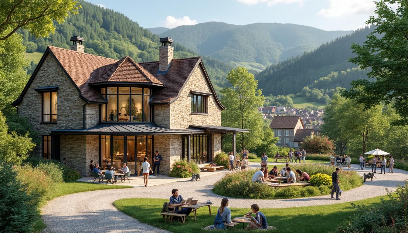 Au cœur de la Haute Corrèze : Découvrez les secrets du tiers-lieu 'Au Beau MiLieu', au carrefour de cinq départements 6 découvrez 'au beau milieu', un tiers-lieu unique en haute corrèze situé au carrefour de cinq départements, un espace innovant mêlant culture, nature et convivialité.