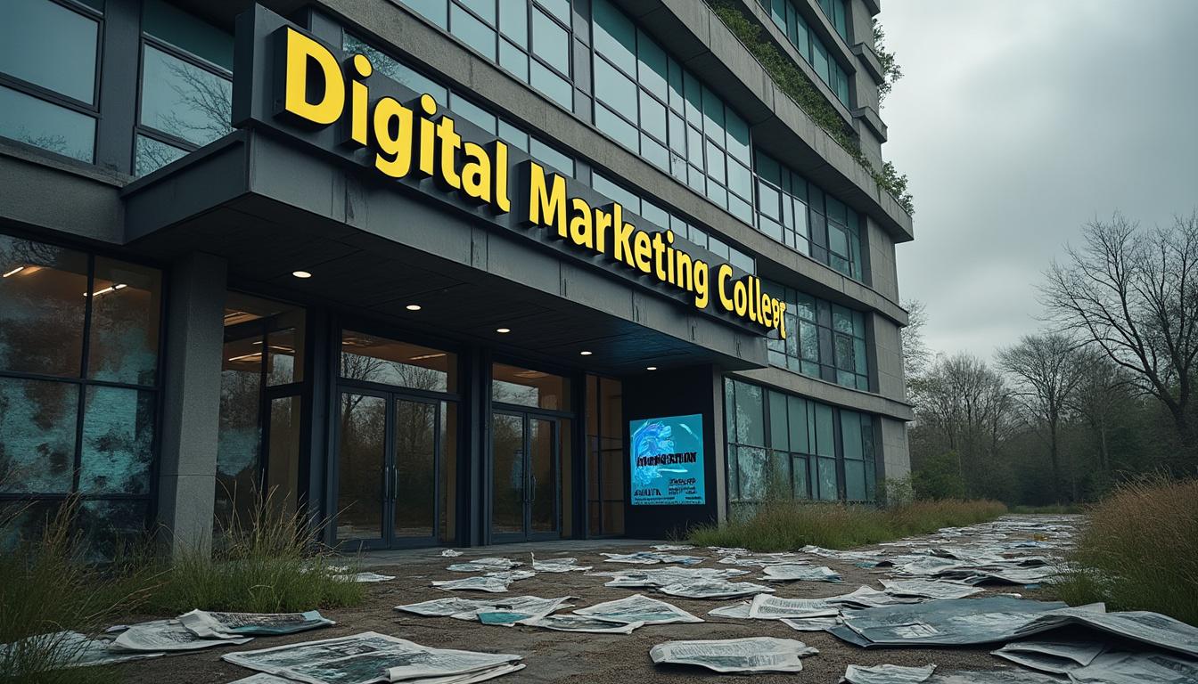 digital college, célèbre école de marketing digital, ferme ses portes après plusieurs scandales ayant ébranlé sa réputation.