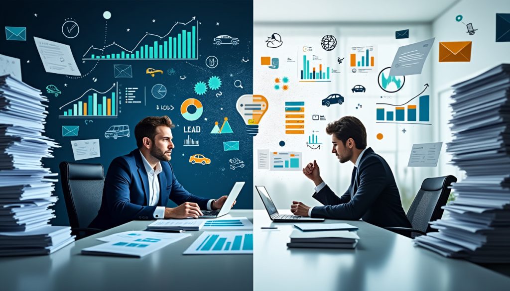 Le marketing automobile : esclave du volume de leads ou maître de la stratégie ? 1 découvrez comment le marketing automobile peut être à la fois esclave du volume de leads et maître de la stratégie, en explorant les enjeux et les meilleures pratiques pour optimiser votre approche commerciale.