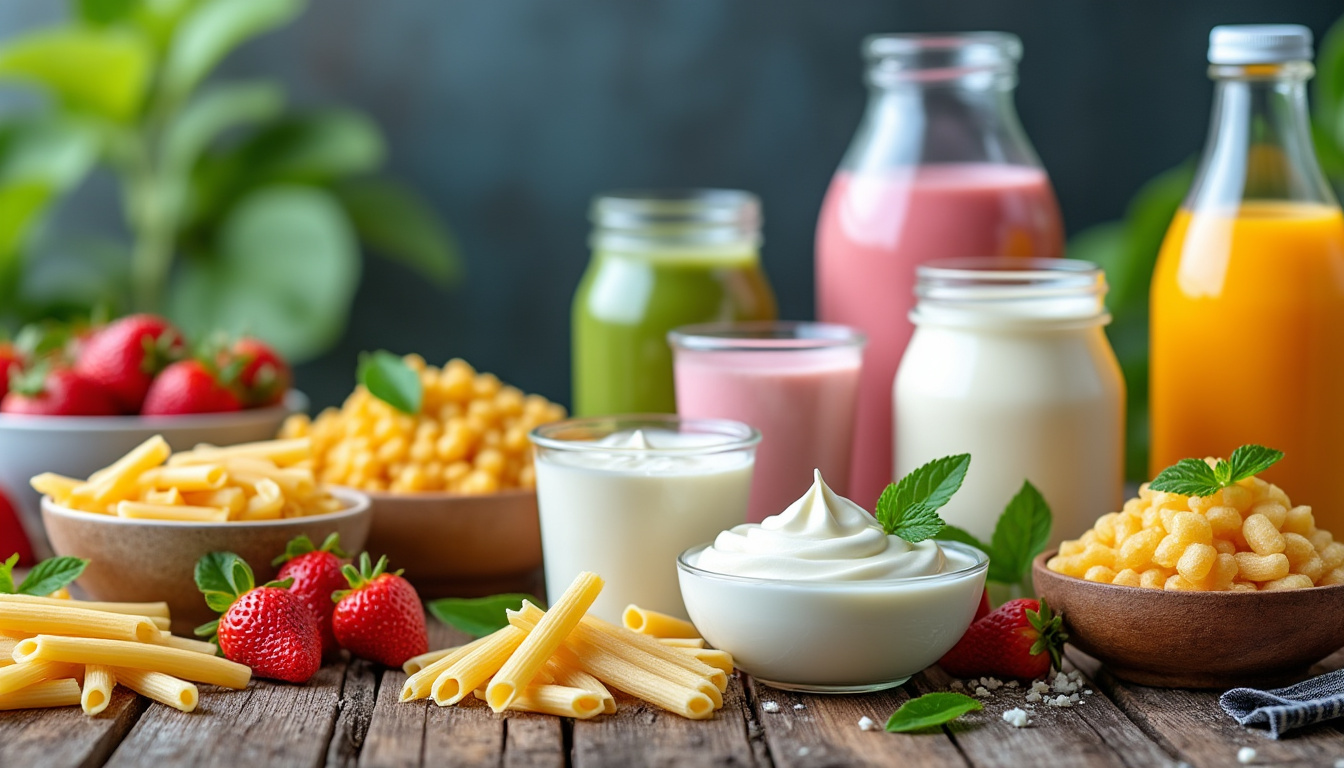 découvrez l'utilité des produits riches en protéines comme les yaourts, pâtes et boissons, et comment ils contribuent à une alimentation équilibrée et à votre bien-être.