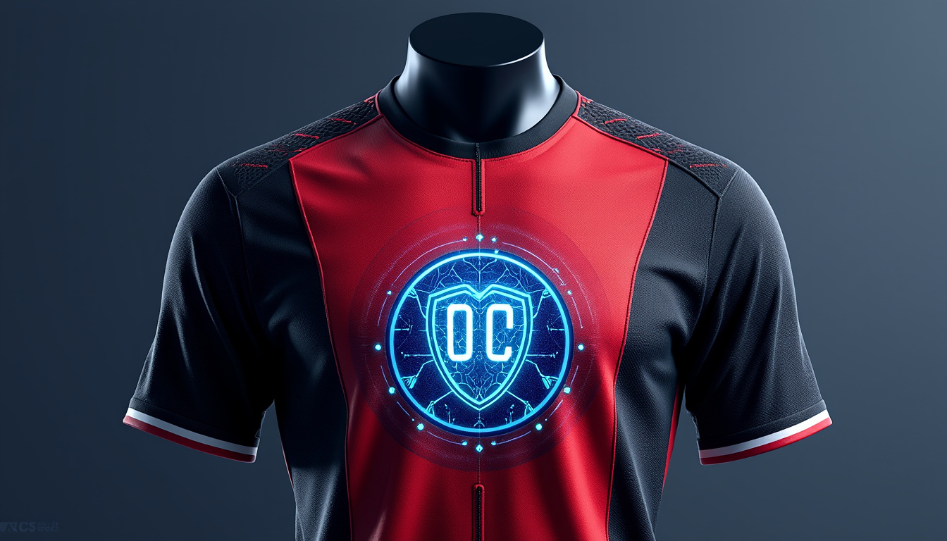 découvrez comment une intelligence artificielle devient le nouveau sponsor sur le maillot de l'ogc nice, marquant une innovation unique pour le club du gym.
