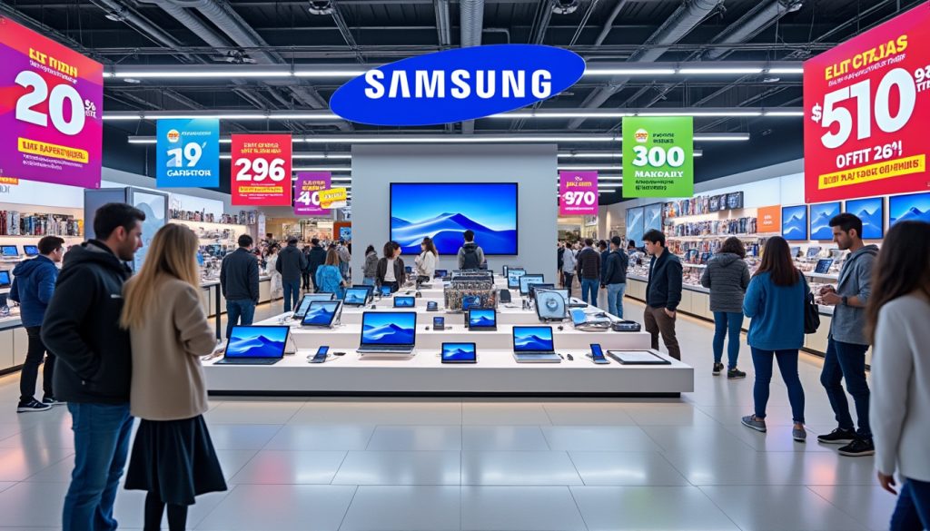 profitez des 5 offres exceptionnelles chez electro dépôt pour écouler les stocks samsung à des prix imbattables. ne manquez pas ces réductions exclusives sur une sélection de produits samsung.