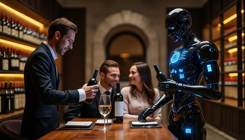 L’intelligence artificielle menacera-t-elle la place des sommeliers dans les restaurants ? 1 découvrez comment l'intelligence artificielle pourrait transformer le métier de sommelier et son rôle dans les restaurants, entre menaces et opportunités.