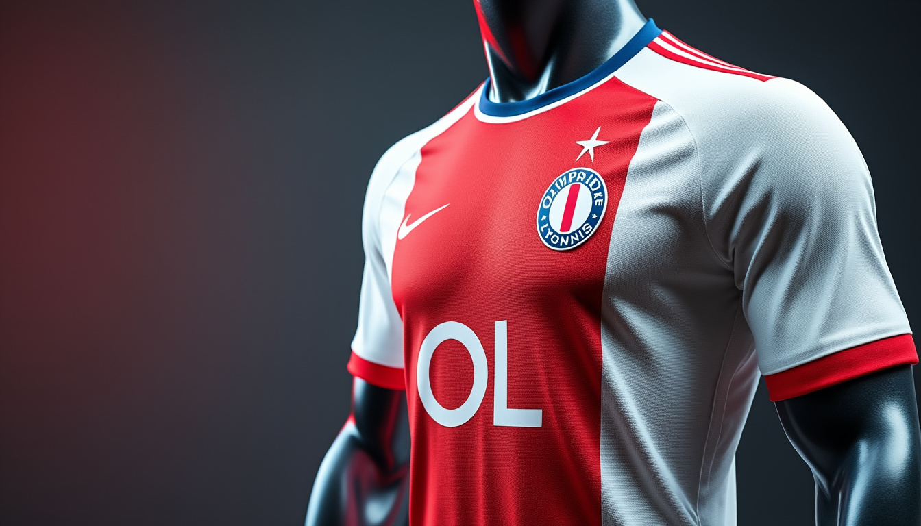 découvrez le nouveau partenaire stratégique qui s'affiche désormais sur le maillot de l'ol, renforçant ainsi l'image et les ambitions du club lyonnais.