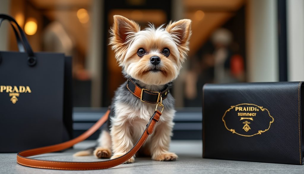 Quand votre chien porte du Prada : comment les marques de luxe jouent sur vos émotions pour vous séduire 1 découvrez comment les marques de luxe, comme prada, utilisent les émotions pour séduire les consommateurs à travers des campagnes inattendues, comme mettre votre chien en avant.
