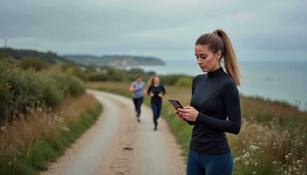 en normandie, émilie lance une application pensée par et pour les femmes afin de courir en sécurité et l’esprit tranquille.